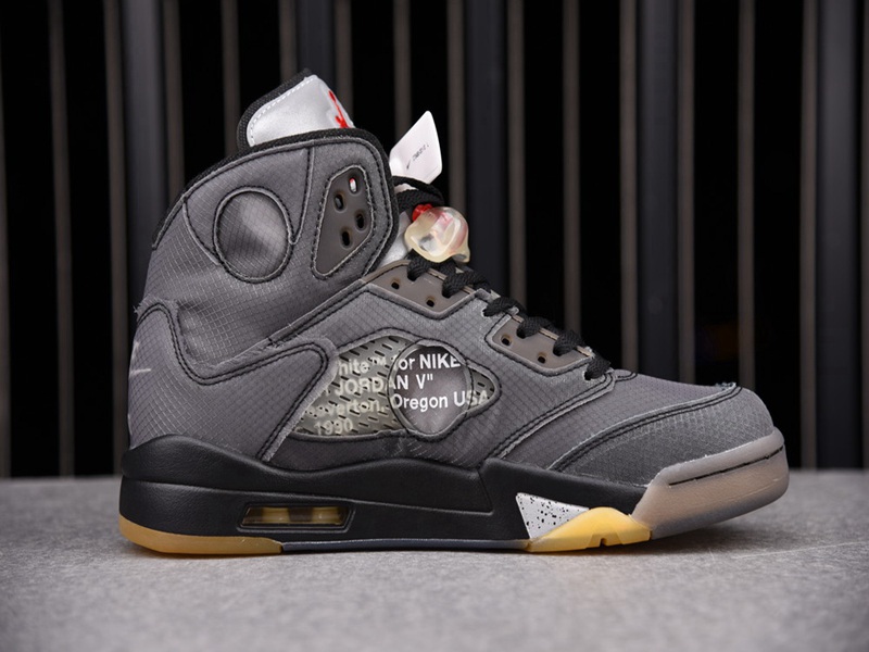 Off-white x Air Jordan Retro 5(CT8480-001)